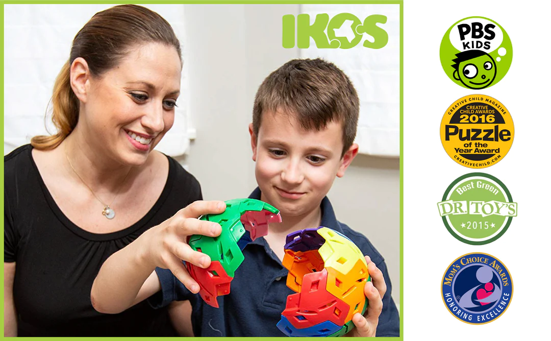 Children playing with IKOS